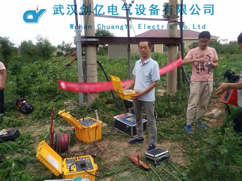 炎炎夏日，我司為孟電集團(tuán)調(diào)試電纜故障測(cè)試系統(tǒng)售后保障
